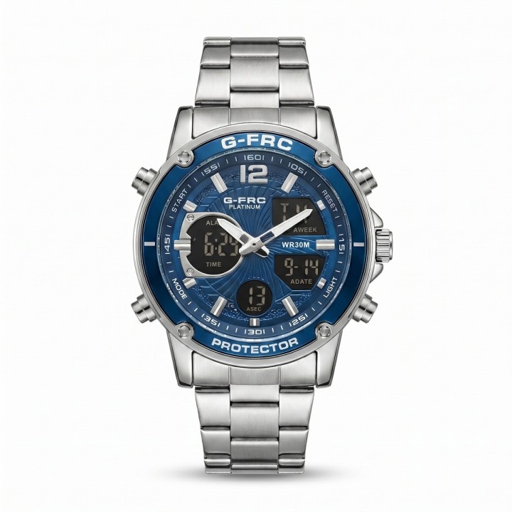 Reloj G-force Al182 Casual Acero Hombre + Estuche Premium