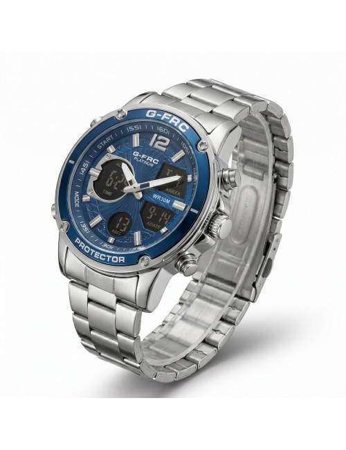 Reloj G-force Al182 Casual Acero Hombre + Estuche Premium