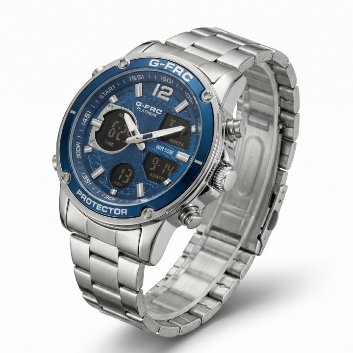 Reloj G-force Al182 Casual Acero Hombre + Estuche Premium