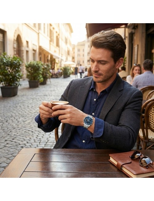 Reloj G-force Al182 Casual Acero Hombre + Estuche Premium