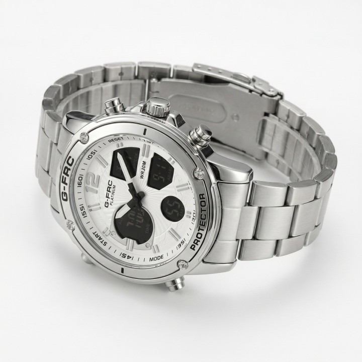 Reloj G-force Al182 Casual Acero Hombre + Estuche Premium