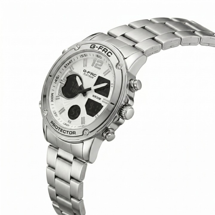 Reloj G-force Al182 Casual Acero Hombre + Estuche Premium