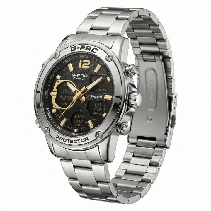 Reloj G-force Al182 Casual Acero Hombre + Estuche Premium