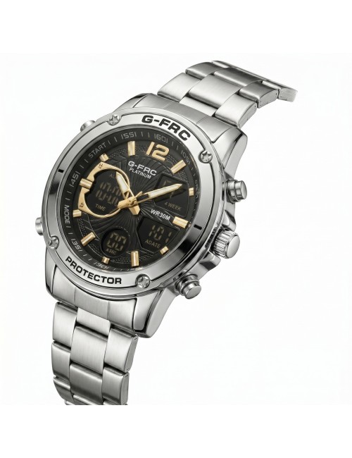 Reloj G-force Al182 Casual Acero Hombre + Estuche Premium