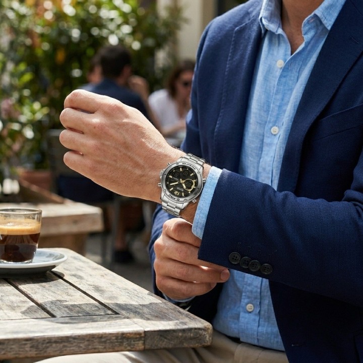 Reloj G-force Al182 Casual Acero Hombre + Estuche Premium