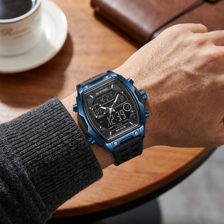Reloj G-force Ak25178 Digital Deportivo + Estuche Premium