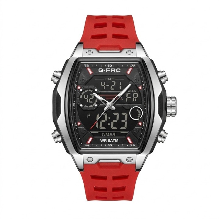 Reloj G-force Ak25178 Digital Deportivo + Estuche Premium