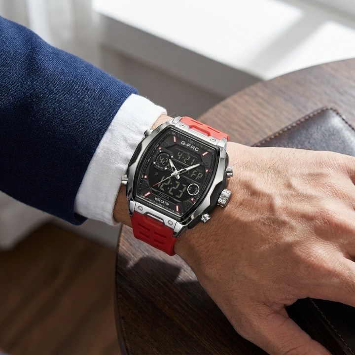 Reloj G-force Ak25178 Digital Deportivo + Estuche Premium