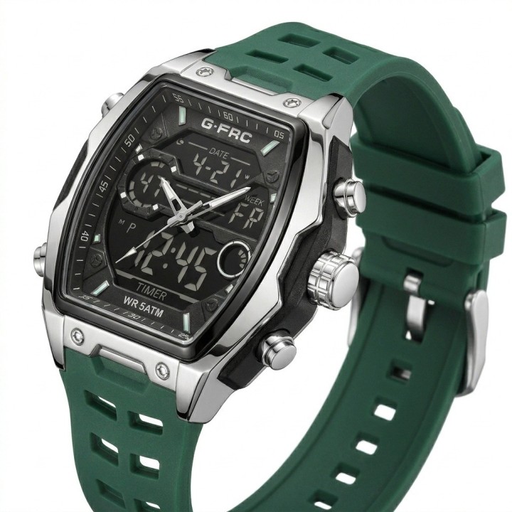 Reloj G-force Ak25178 Digital Deportivo + Estuche Premium