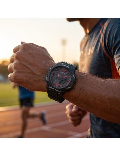 Reloj G-force Ak24159 Digital Deportivo + Estuche Premium
