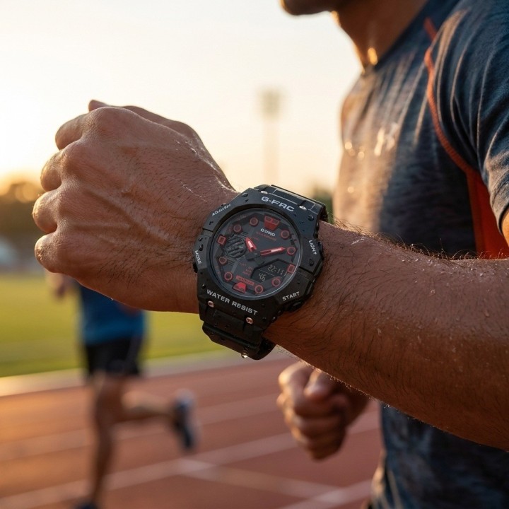 Reloj G-force Ak24159 Digital Deportivo + Estuche Premium