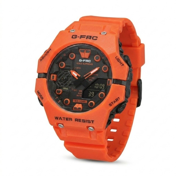Reloj G-force Ak24159 Digital Deportivo + Estuche Premium