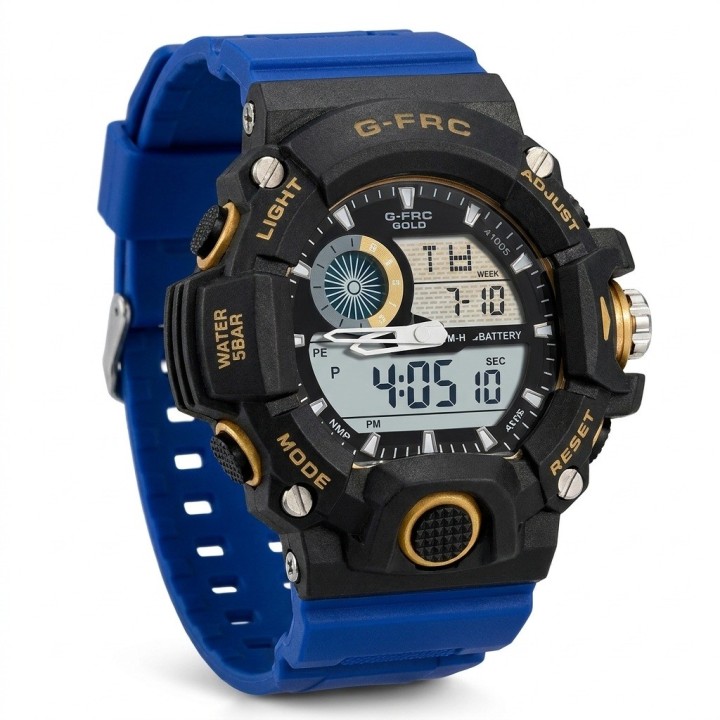 Reloj G-force Ak14101 Digital Deportivo + Estuche Premium