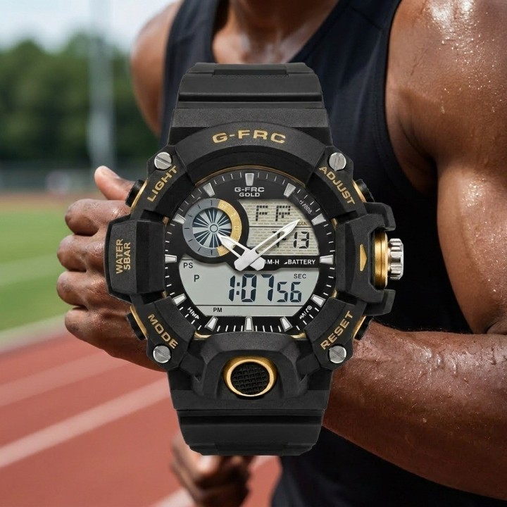 Reloj G-force Ak14101 Digital Deportivo + Estuche Premium