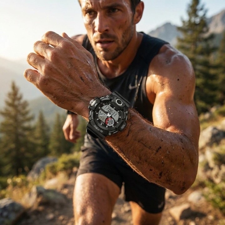 Reloj G-force Ak14101 Digital Deportivo + Estuche Premium