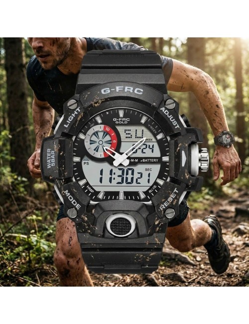 Reloj G-force Ak14101 Digital Deportivo + Estuche Premium