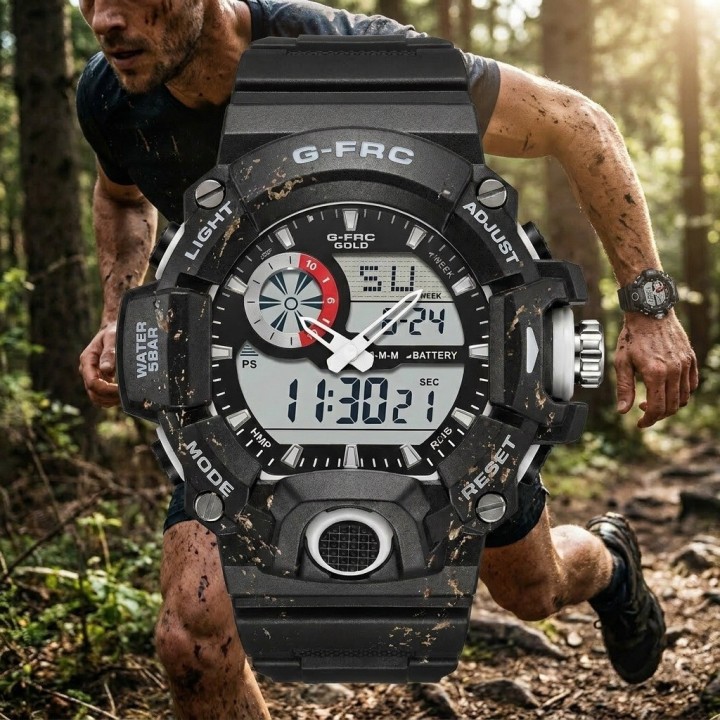 Reloj G-force Ak14101 Digital Deportivo + Estuche Premium