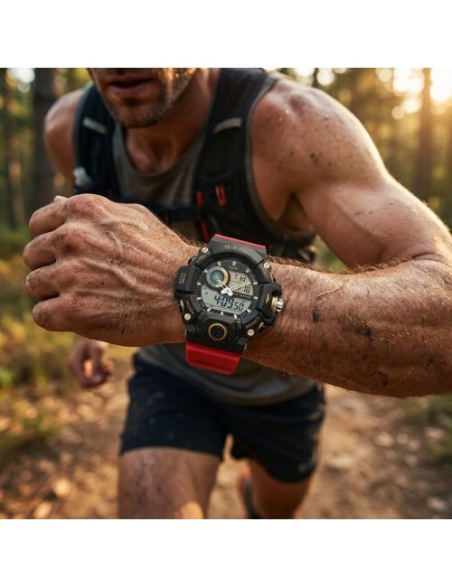 Reloj G-force Ak14101 Digital Deportivo + Estuche Premium