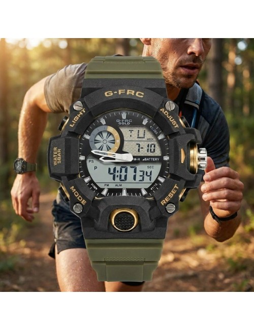 Reloj G-force Ak14101 Digital Deportivo + Estuche Premium