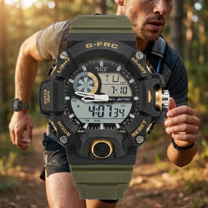 Reloj G-force Ak14101 Digital Deportivo + Estuche Premium