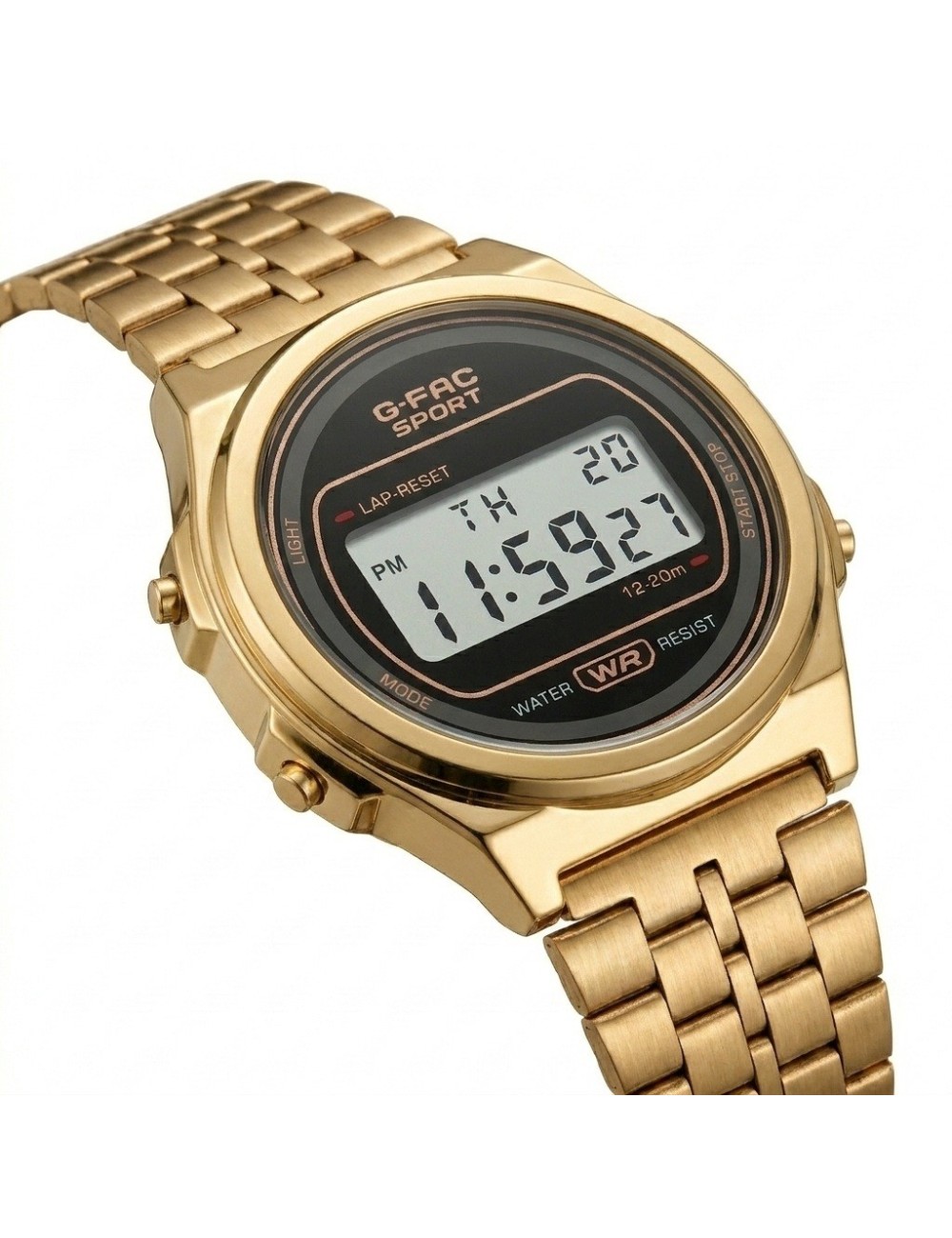 Reloj G-force A24160 Digital Acero Mujer + Estuche Premium
