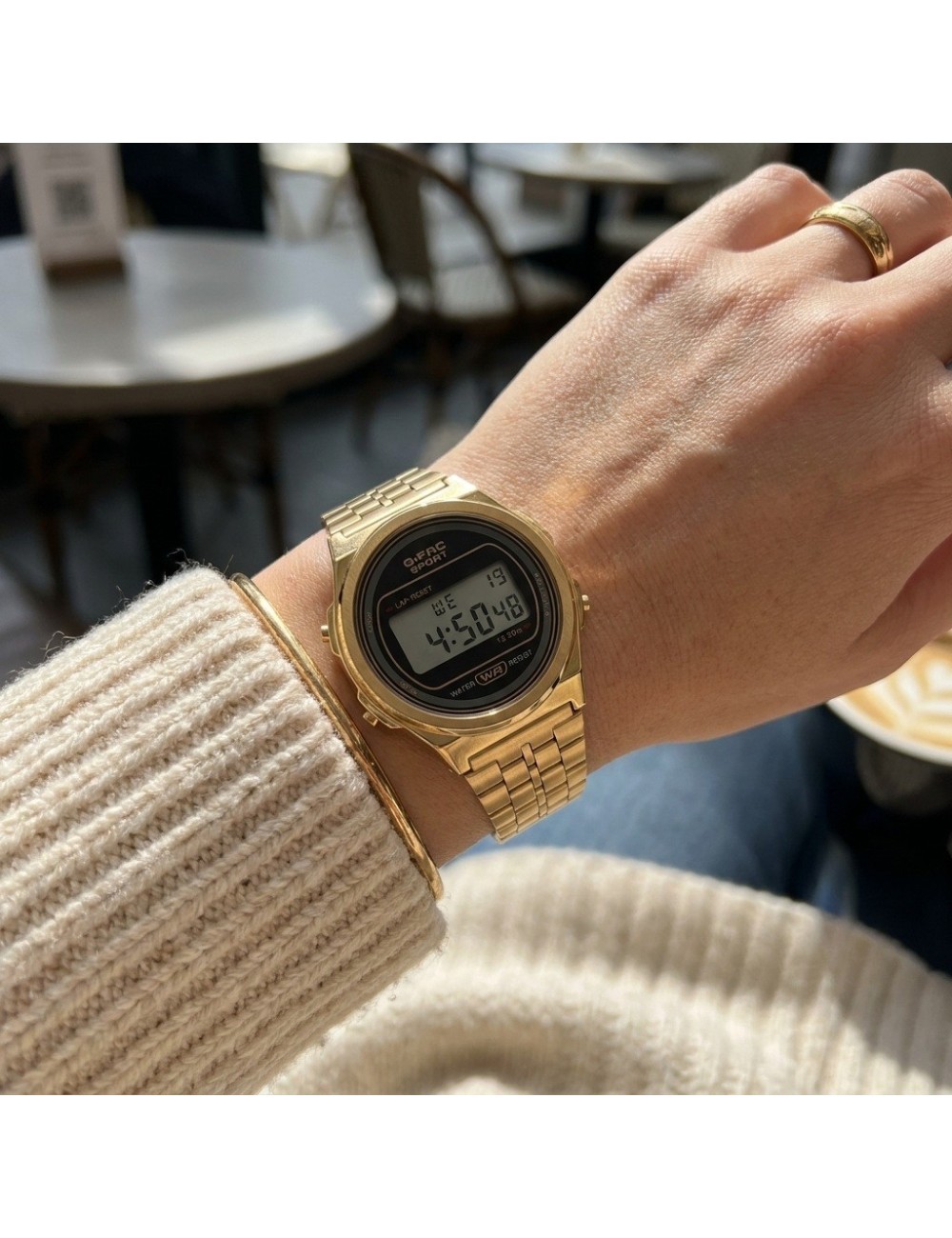 Reloj G-force A24160 Digital Acero Mujer + Estuche Premium