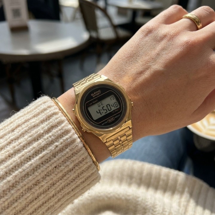 Reloj G-force A24160 Digital Acero Mujer + Estuche Premium
