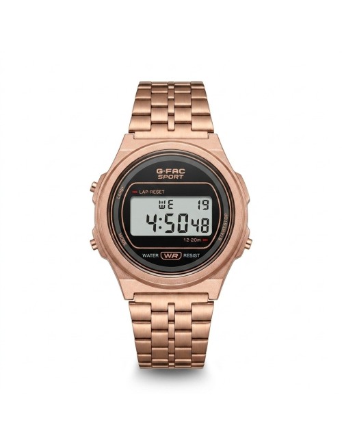 Reloj G-force A24160 Digital Acero Mujer + Estuche Premium