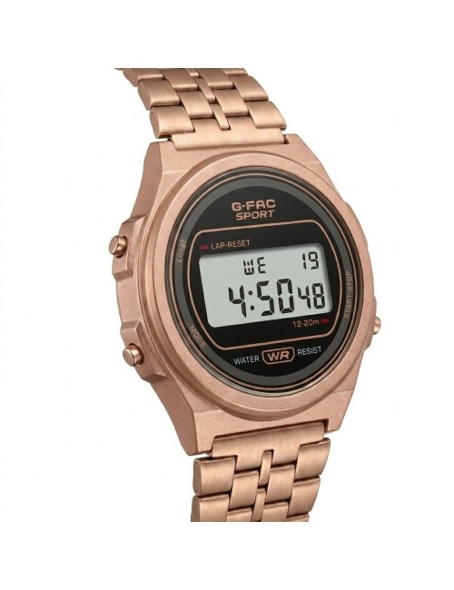 Reloj G-force A24160 Digital Acero Mujer + Estuche Premium