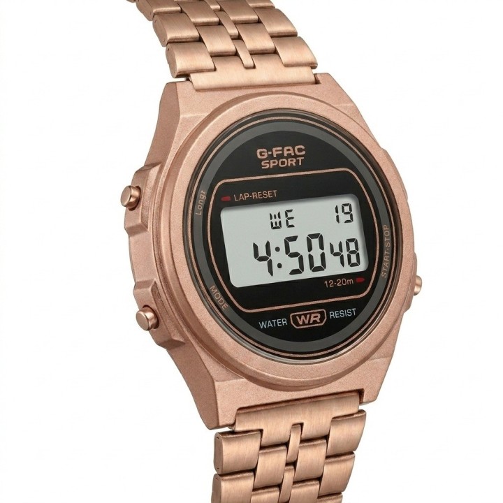 Reloj G-force A24160 Digital Acero Mujer + Estuche Premium