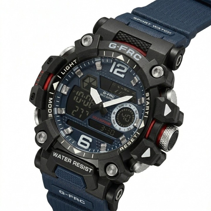 Reloj G-force Ak24166 Digital Deportivo + Estuche Premium