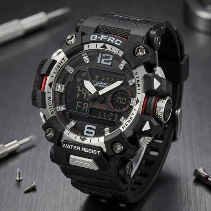 Reloj G-force Ak24166 Digital Deportivo + Estuche Premium