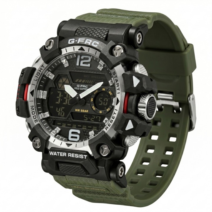 Reloj G-force Ak24166 Digital Deportivo + Estuche Premium