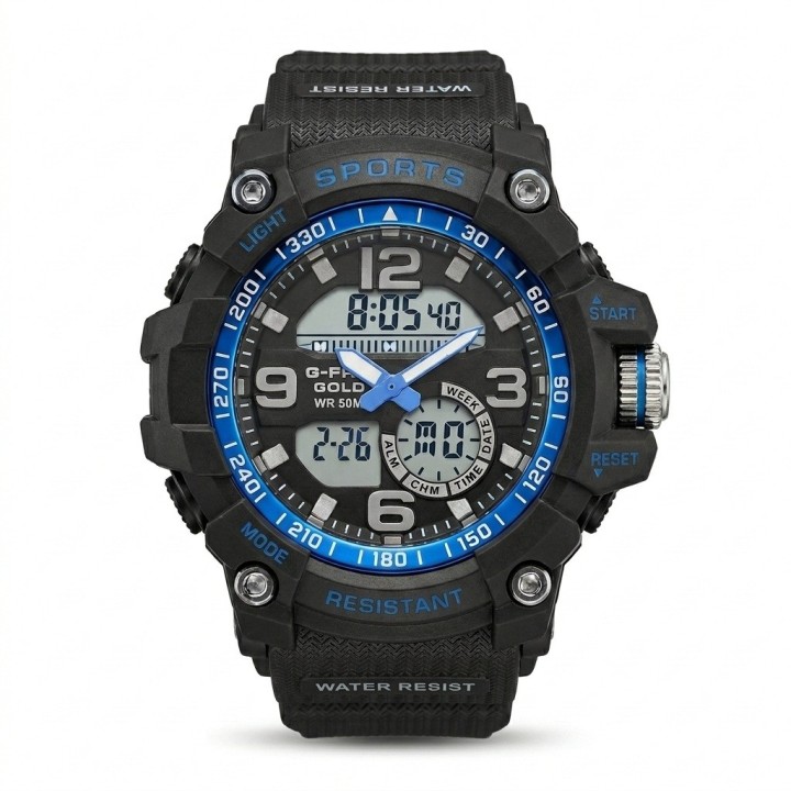 Reloj G-force Ak17145 Digital Deportivo + Estuche Premium