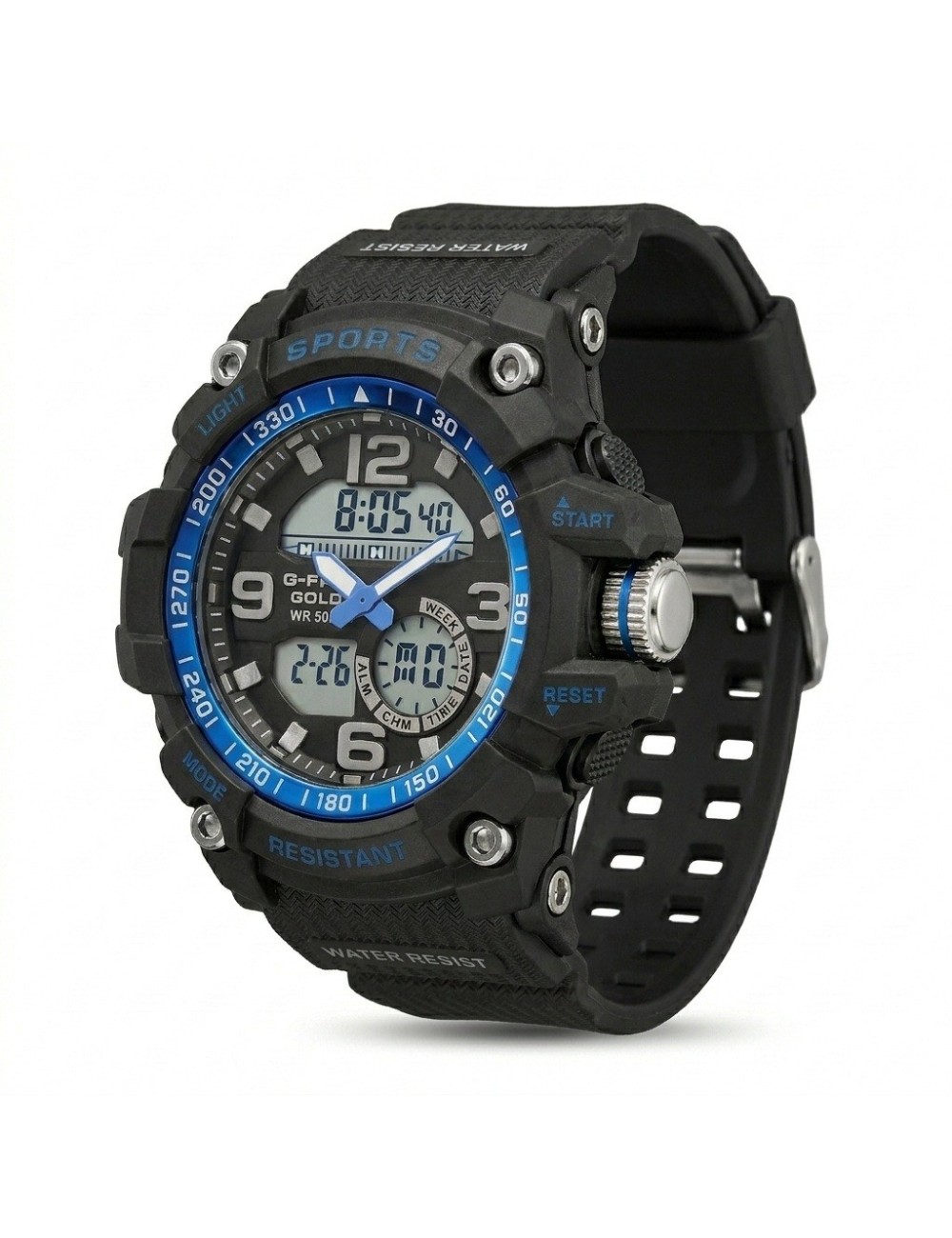 Reloj G-force Ak17145 Digital Deportivo + Estuche Premium