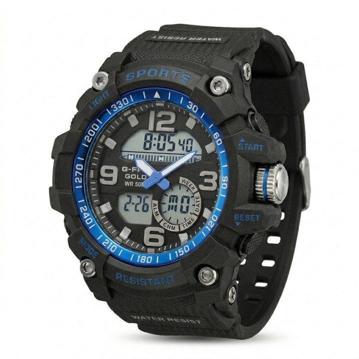 Reloj G-force Ak17145 Digital Deportivo + Estuche Premium
