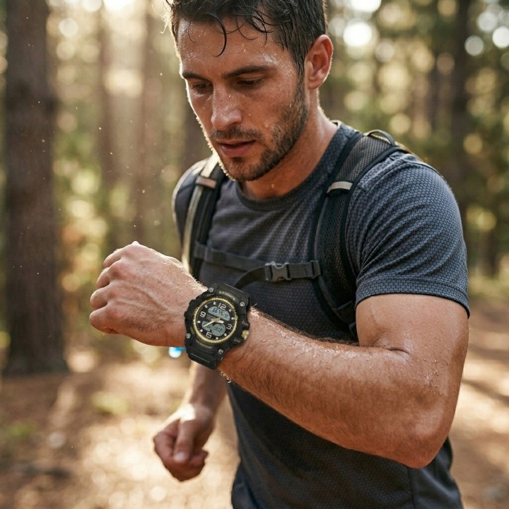 Reloj G-force Ak17145 Digital Deportivo + Estuche Premium