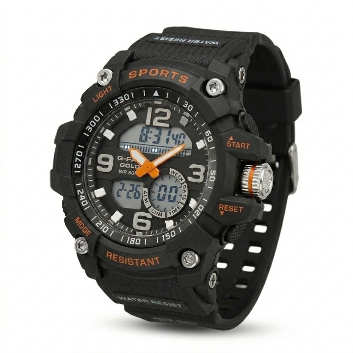 Reloj G-force Ak17145 Digital Deportivo + Estuche Premium