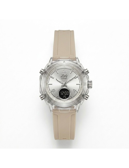 Reloj G-force H4405l Digital Lady Mujer + Estuche Premium