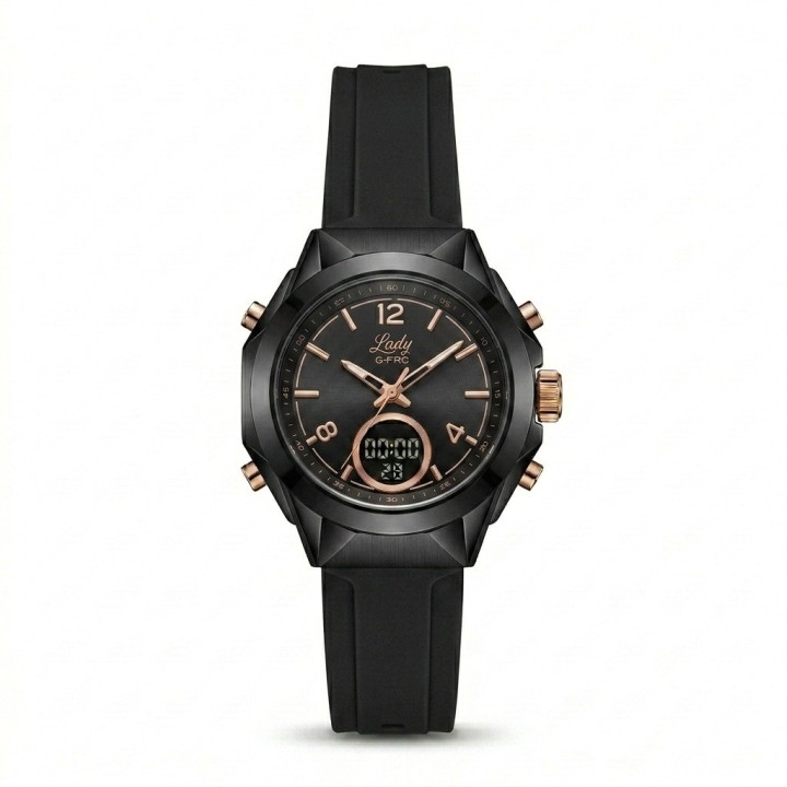 Reloj G-force H4405l Digital Lady Mujer + Estuche Premium