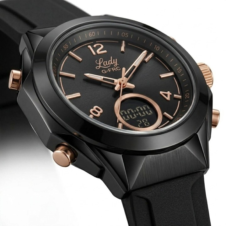 Reloj G-force H4405l Digital Lady Mujer + Estuche Premium
