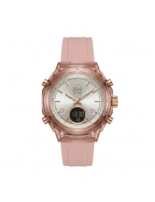 Reloj G-force H4405l Digital Lady Mujer + Estuche Premium