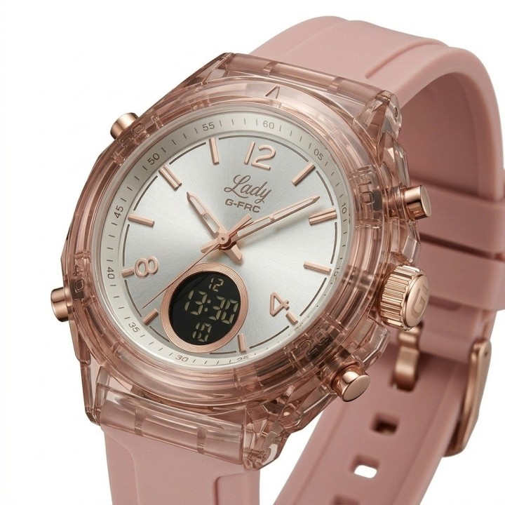 Reloj G-force H4405l Digital Lady Mujer + Estuche Premium