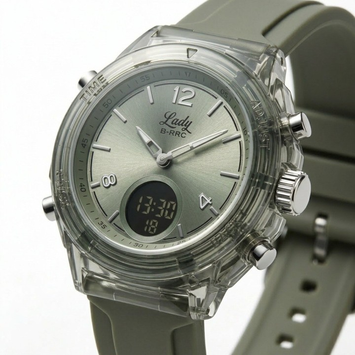 Reloj G-force H4405l Digital Lady Mujer + Estuche Premium
