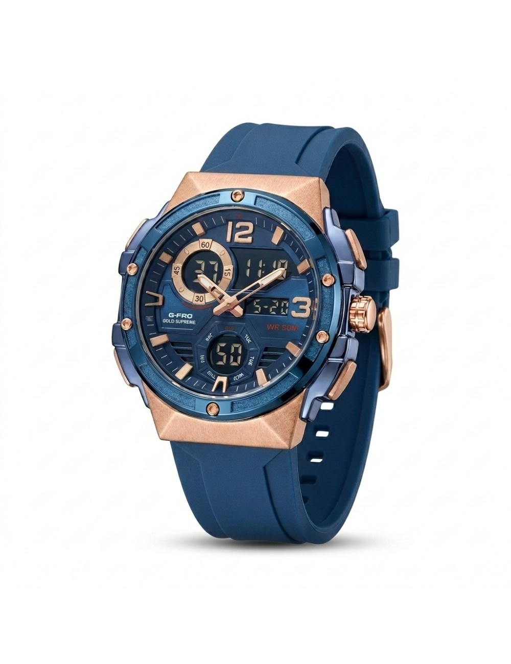 Reloj G-force Ak25176 Digital Deportivo + Estuche Premium