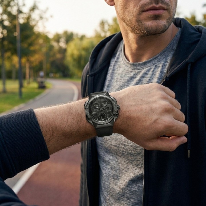 Reloj G-force Ak25176 Digital Deportivo + Estuche Premium