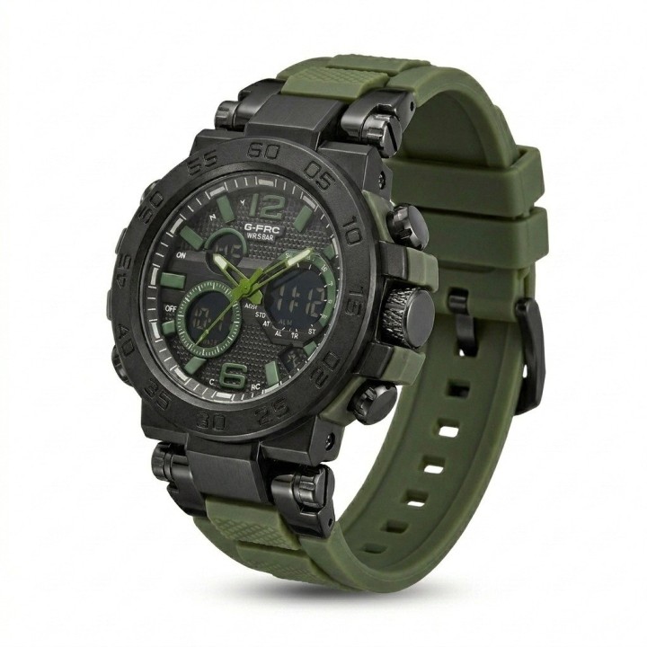 Reloj G-force Ak24165 Digital Deportivo + Estuche Premium