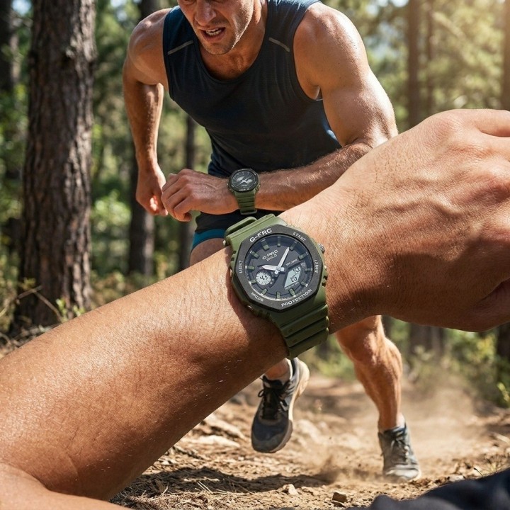 Reloj G-force Ak22183 Digital Deportivo + Estuche Premium