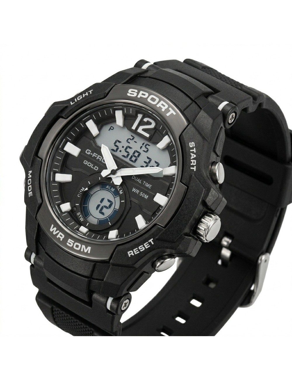 Reloj G-force Ak18162 Digital Deportivo + Estuche Premium