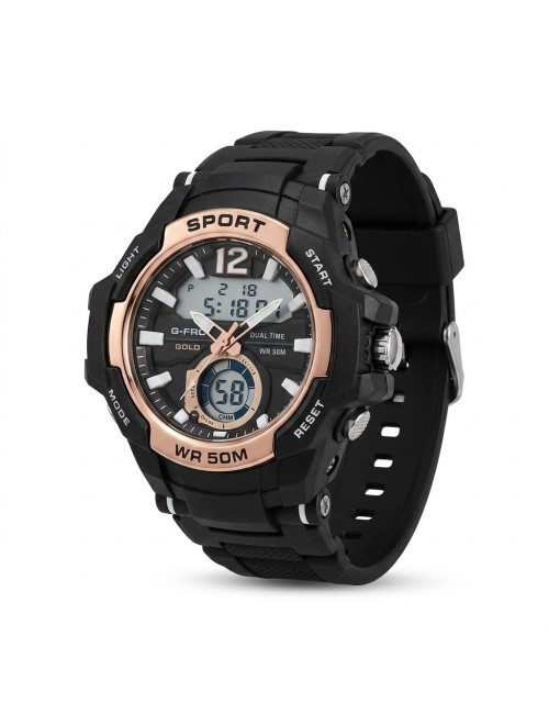 Reloj G-force Ak18162 Digital Deportivo + Estuche Premium